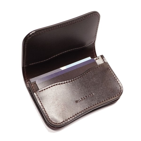 画像5: WILD SWANS(ワイルドスワンズ)GENERAL(ジェネラル)カードケース"サドルプルアップ"/Choco(チョコ) (5)