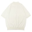 画像3: KAPTAIN SUNSHINE（キャプテンサンシャイン）Cotton Knit Polo Shirt（コットンニットポロシャツ）SUVIN COTTON AIRSPINNING KNIT/Ecru（エクリュ）・Navy（ネイビー） (3)