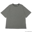 画像4: KAPTAIN SUNSHINE（キャプテンサンシャイン）Hard Twisted Border Jersey SS Tee（ハードツイステッドボーダージャージーショートスリーブTee）HARD TWISTED COTTON BORDER JERSEY/Navy Border（ネイビーボーダー）・Ink Black Border（インクブラックボーダー） (4)