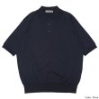 画像4: KAPTAIN SUNSHINE（キャプテンサンシャイン）Cotton Knit Polo Shirt（コットンニットポロシャツ）SUVIN COTTON AIRSPINNING KNIT/Ecru（エクリュ）・Navy（ネイビー） (4)