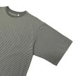 画像8: KAPTAIN SUNSHINE（キャプテンサンシャイン）Hard Twisted Border Jersey SS Tee（ハードツイステッドボーダージャージーショートスリーブTee）HARD TWISTED COTTON BORDER JERSEY/Navy Border（ネイビーボーダー）・Ink Black Border（インクブラックボーダー） (8)