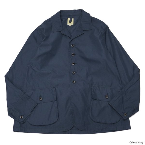 画像2: F.O.B FACTORY(エフオービーファクトリー)CN PACKABLE FIELD JACKET(コットンナイロンパッカブルフィールドジャケット)"COTTON NYLON M1951 BLOCKS" / Navy(ネイビー)・Olive(オリーブ) (2)