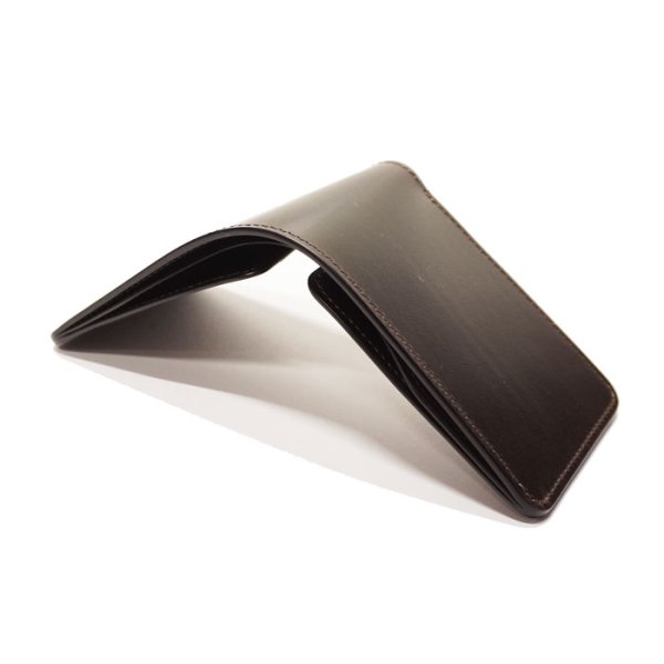 画像3: WILD SWANS（ワイルドスワンズ）WINGS（ウイングス）2つ折りウォレットコインケース無し"サドルプルアップ"/Choco（チョコ） (3)