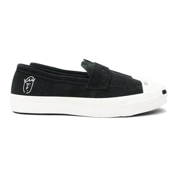 画像1: CONVERSE（コンバース）JACK PURCELL LOAFER RH YU NAGABA（ジャックパーセルローファーRHユウナガバ）/Black（ブラック） (1)