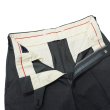 画像4: J.PRESS（J.プレス）PIPED STEM TROUSERS（パイプドステムトラウザー）"PEPPIN MERINO TROPICAL" / Charcoal（チャコールグレー） (4)