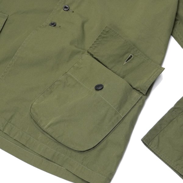 画像9: F.O.B FACTORY(エフオービーファクトリー)CN PACKABLE FIELD JACKET(コットンナイロンパッカブルフィールドジャケット)"COTTON NYLON M1951 BLOCKS" / Navy(ネイビー)・Olive(オリーブ) (9)