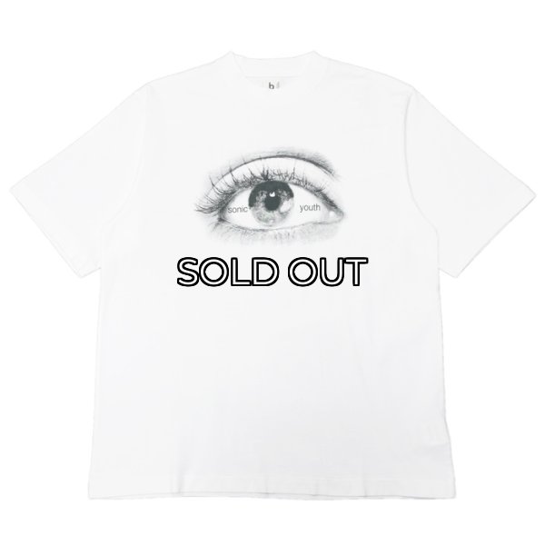 画像1: blurhms ROOTSTOCK（ブラームスルーツストック）Print Tee STANDARD（プリントTシャツスタンダード）"eye" / White（ホワイト） (1)