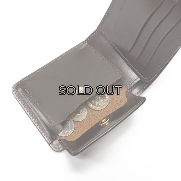 画像6: WILD SWANS（ワイルドスワンズ）GROUNDER（グラウンダー）2つ折りウォレット"サドルプルアップ"/Choco（チョコ） (6)