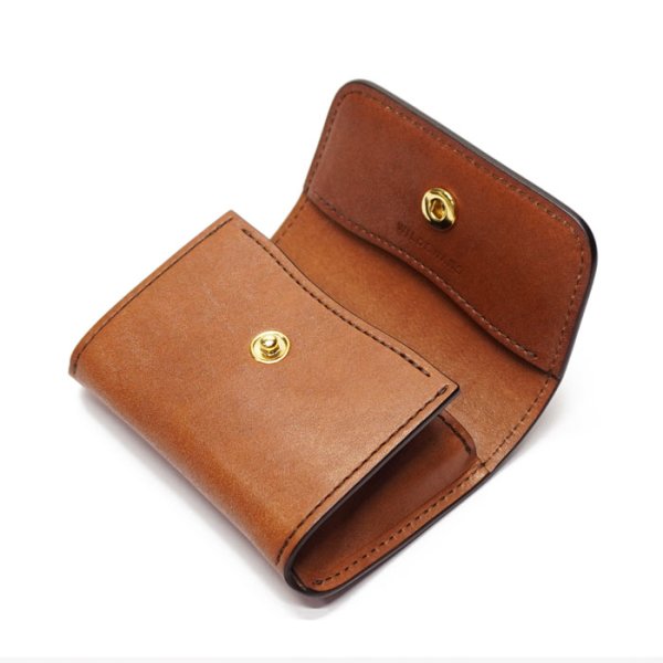 画像7: WILD SWANS(ワイルドスワンズ)ARTHUR(アーサー)マルチカードケース"フルグレインブライドル"/Dark Stain(ダークステイン) (7)