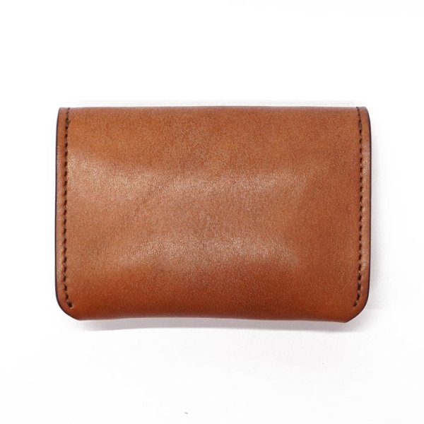 画像2: WILD SWANS(ワイルドスワンズ)ARTHUR(アーサー)マルチカードケース"フルグレインブライドル"/Dark Stain(ダークステイン) (2)