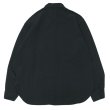 画像5: KAPTAIN SUNSHINE（キャプテンサンシャイン）Work Shirt（ワークシャツ）FINX LINEN BOIL GABADINE/Khaki（カーキ）・Black（ブラック） (5)