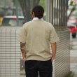 画像9: BARBARIAN（バーバリアン）カジュアルラガーシャツショートスリーブ "SOLID" / Taupe（トープ） (9)