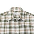 画像3: INDIVIDUALIZED SHIRTS（インディビジュアライズドシャツ）CABANA SHIRT（カバナシャツ）"COTTON LINEN"/Green Plaid（グリーン系チェック） (3)