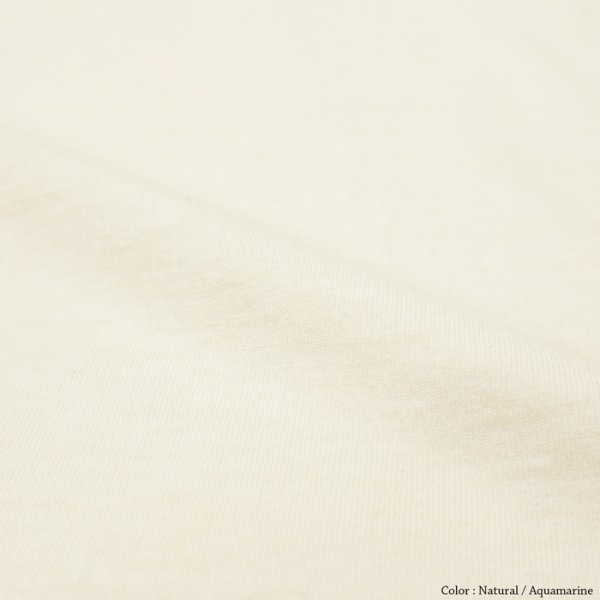 画像6: SIERRA DESIGNS(シエラデザイン)80's FOOTBALL Tee(80'sフットボールTシャツ)"Made by Good On" / Natural×Aquamarine(ナチュラル×アクアマリン) (6)