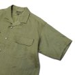 画像8: Nigel Cabourn（ナイジェル・ケーボン）OPEN COLLAR SHIRT（オープンカラーシャツ）LINEN TWILL/Off White（オフホワイト）・Beige（ベージュ）・Green（グリーン）・Charcoal（チャコールグレー） (8)