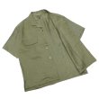 画像11: Nigel Cabourn（ナイジェル・ケーボン）OPEN COLLAR SHIRT（オープンカラーシャツ）Linen Twill/Off White（オフホワイト）・Beige（ベージュ）・Green（グリーン）・Charcoal（チャコールグレー） (11)