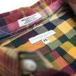 画像7: ENGINEERED GARMENTS（エンジニアードガーメンツ）Popover BD Shirt（ポップオーバーボタンダウンシャツ）"Cotton Big Plaid" / Red×Khaki（レッド×カーキ） (7)