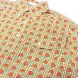 画像5: ENGINEERED GARMENTS（エンジニアードガーメンツ）Popover BD Shirt（ポップオーバーボタンダウンシャツ）"Cotton Floral Lawn" / Orange×Green（グリーン×オレンジ） (5)