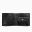 画像2: BEORMA（ベオーマ）BILLFOLD COIN WALLET（ビルフォールドコインウォレット）"NATUR LEATHER"/Black（ブラック） (2)