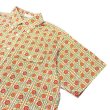 画像4: ENGINEERED GARMENTS（エンジニアードガーメンツ）Popover BD Shirt（ポップオーバーボタンダウンシャツ）"Cotton Floral Lawn" / Orange×Green（グリーン×オレンジ） (4)