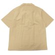 画像5: A VONTADE（アボンタージ）Open Collar Shirts（オープンカラーシャツ）Cotton Linen Chambray/Ecru（エクリュ）・Beige（ベージュ）・Sumi（スミクロ） (5)