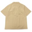 画像5: *A VONTADE（アボンタージ）Open Collar Shirts（オープンカラーシャツ）Cotton Linen Chambray/Ecru（エクリュ）・Beige（ベージュ）・Black（ブラック） (5)