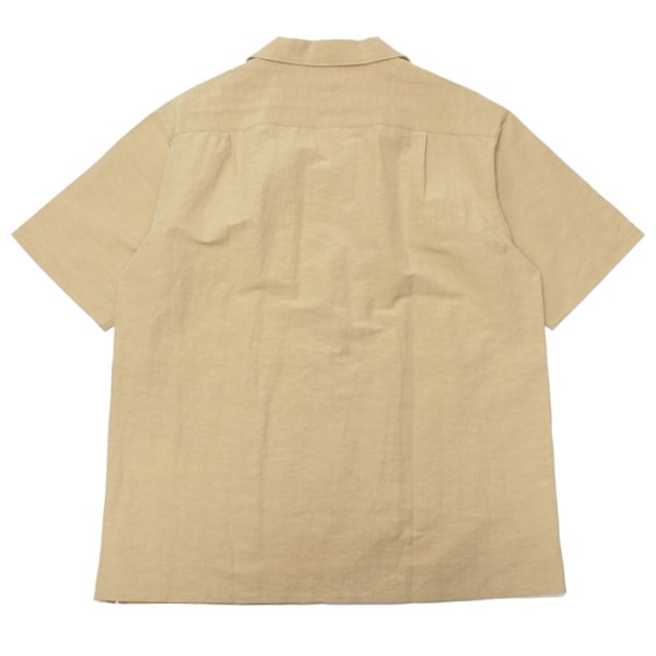 画像5: *A VONTADE(アボンタージ)Open Collar Shirts(オープンカラーシャツ)Cotton Linen Chambray/Ecru(エクリュ)・Beige(ベージュ)・Black(ブラック) (5)