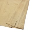 画像10: *A VONTADE（アボンタージ）Open Collar Shirts（オープンカラーシャツ）Cotton Linen Chambray/Ecru（エクリュ）・Beige（ベージュ）・Black（ブラック） (10)