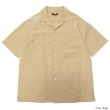 画像4: *A VONTADE（アボンタージ）Open Collar Shirts（オープンカラーシャツ）Cotton Linen Chambray/Ecru（エクリュ）・Beige（ベージュ）・Black（ブラック） (4)