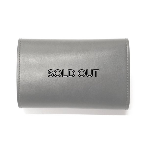 画像2: WILD SWANS(ワイルドスワンズ)BYRNE(バーン)3つ折りウォレット"フルグレインブライドル"/Black(ブラック) (2)