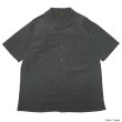 画像6: A VONTADE（アボンタージ）Open Collar Shirts（オープンカラーシャツ）Cotton Linen Chambray/Ecru（エクリュ）・Beige（ベージュ）・Sumi（スミクロ） (6)