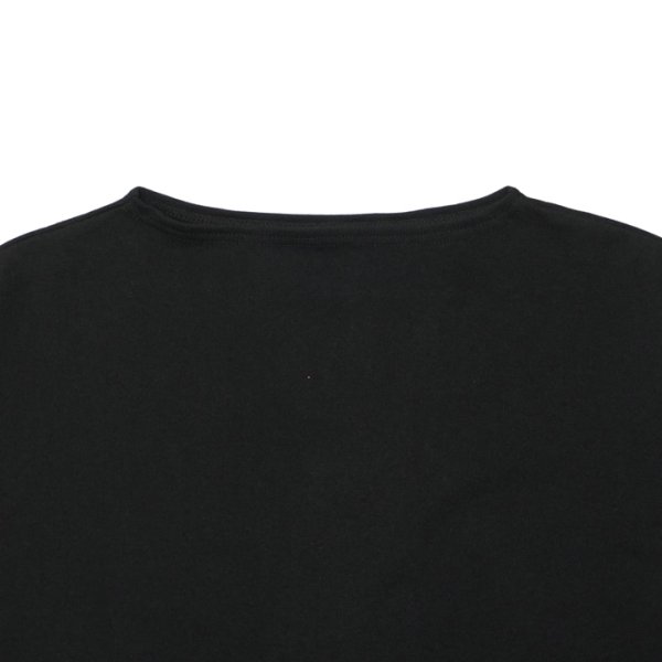 画像3: SAINT JAMES(セントジェームス)TEE LOOSE(五分袖ドロップショルダー)"Women” / NOIR(ブラック) (3)