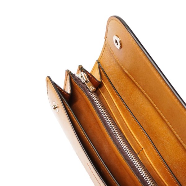 画像5: WILD SWANS(ワイルドスワンズ)WAVE(ウェイブ)ロングウォレット"フルグレインブライドル"/London Colour(ロンドンカラー) (5)