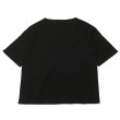 画像1: SAINT JAMES（セントジェームス）TEE LOOSE（五分袖ドロップショルダー）/ NOIR（ブラック） (1)