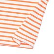 画像5: SAINT JAMES（セントジェームス）TEE LOOSE（五分袖ドロップショルダー）"Women” / NEIGE×ORANGE FLUO（ホワイト×ネオンオレンジ） (5)