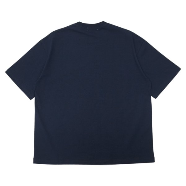 画像3: alvana(アルヴァナ)空紡 SHORT SLEEVE TEE SHIRTS(空紡ショートスリーブTシャツ)/Navy(ネイビー)・Black(ブラック) (3)