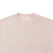 画像7: alvana（アルヴァナ）空紡 SHORT SLEEVE TEE SHIRTS（空紡ショートスリーブTシャツ）/White（ホワイト）・Leaf Pink（リーフピンク） (7)