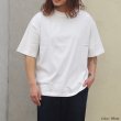 画像11: alvana（アルヴァナ）空紡 SHORT SLEEVE TEE SHIRTS（空紡ショートスリーブTシャツ）/White（ホワイト）・Leaf Pink（リーフピンク） (11)