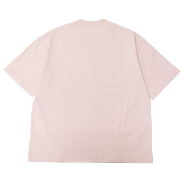 画像6: alvana（アルヴァナ）空紡 SHORT SLEEVE TEE SHIRTS（空紡ショートスリーブTシャツ）/White（ホワイト）・Leaf Pink（リーフピンク） (6)