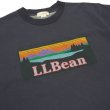 画像8: L.L.Bean（エルエルビーン）Morrill Short Sleeve Katahdin Logo Tee（モリルショートスリーブカタディンロゴT）-JAPAN EDITION-/Periwinkle Blue（ペリウィンクルブルー）・Charcoal（チャコールグレー） (8)