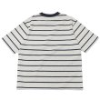 画像3: L.L.Bean（エルエルビーン）Union Short Sleeve Striped T-Shirt（ユニオンショートスリーブストライプTシャツ）-JAPAN EDITION-/Birch×Dk.Navy（バーチ×ダークネイビー）・Red×Navy×Birch（レッド×ネイビー×バーチ） (3)