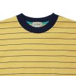 画像6: L.L.Bean（エルエルビーン）Union Short Sleeve Striped T-Shirt（ユニオンショートスリーブストライプTシャツ）-JAPAN EDITION-/White×Royal×Teal（ホワイト×ロイヤル×ティール）・Cream Yellow×Navy（クリームイエロー×ネイビー） (6)