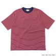 画像4: L.L.Bean（エルエルビーン）Union Short Sleeve Striped T-Shirt（ユニオンショートスリーブストライプTシャツ）-JAPAN EDITION-/Birch×Dk.Navy（バーチ×ダークネイビー）・Red×Navy×Birch（レッド×ネイビー×バーチ） (4)