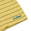 画像12: L.L.Bean（エルエルビーン）Union Short Sleeve Striped T-Shirt（ユニオンショートスリーブストライプTシャツ）-JAPAN EDITION-/White×Royal×Teal（ホワイト×ロイヤル×ティール）・Cream Yellow×Navy（クリームイエロー×ネイビー） (12)