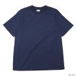 画像4: Yonetomi NEW BASIC（ヨネトミニューベーシック）GARMENT DYED T-SHIRT（ガーメントダイドTシャツ）/Grey（グレー）・Navy（ネイビー） (4)