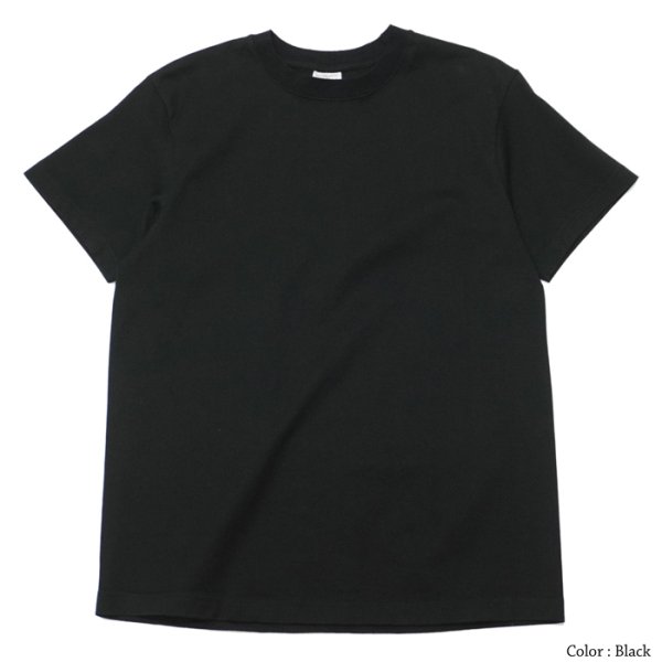 画像4: Yonetomi NEW BASIC（ヨネトミニューベーシック）NEW BASIC T-SHIRT（パックTシャツ）/ White（ホワイト）・Black（ブラック） (4)