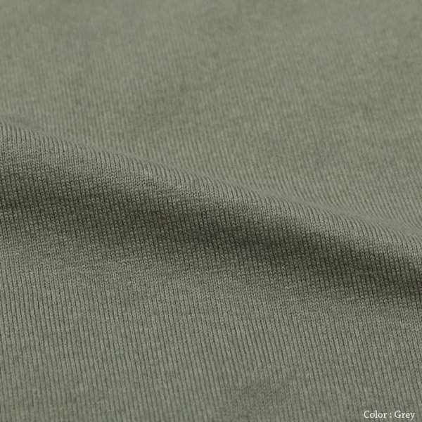 画像9: Yonetomi NEW BASIC（ヨネトミニューベーシック）GARMENT DYED T-SHIRT（ガーメントダイドTシャツ）/Grey（グレー）・Navy（ネイビー） (9)