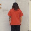 画像9: Yonetomi NEW BASIC（ヨネトミニューベーシック）GARMENT DYE BORDER T-SHIRT（ガーメントダイボーダーTシャツ）/Purple（パープル）・Orange（オレンジ） (9)