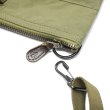 画像8: Nigel Cabourn（ナイジェル・ケーボン）HELMET BAG MIX（ヘルメットバッグミックス）COTTON NYLON WEATHER/Green（グリーン） (8)