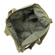 画像9: Nigel Cabourn（ナイジェル・ケーボン）HELMET BAG MIX（ヘルメットバッグミックス）COTTON NYLON WEATHER/Green（グリーン） (9)